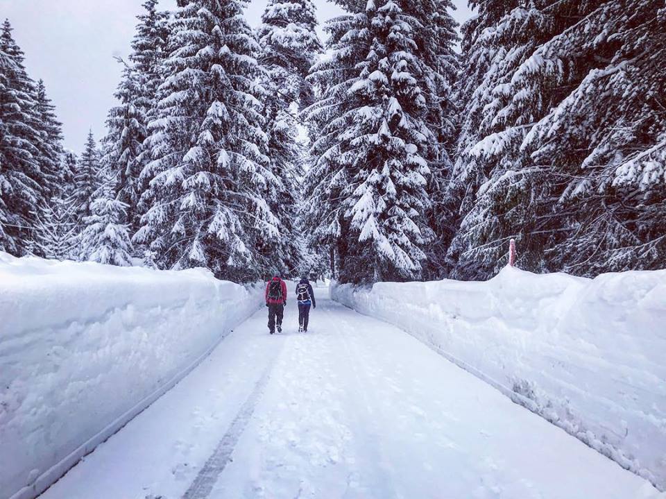 Reiseblogger Tipps Tirol: Winter weitwandern durch meterhohe Schneewände!