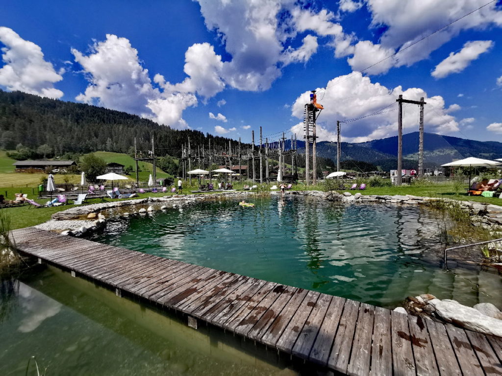 Das Almseee - exklusiv für die Gäste im Almdorf Almlust, egal ob du in einer Hütte, Zimmer oder im Almloft wohnst