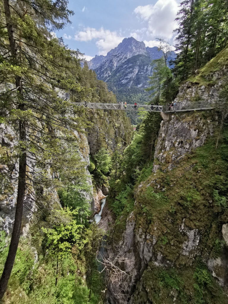 Reiseziele Bayern: Die Leutaschklamm bei Mittenwald