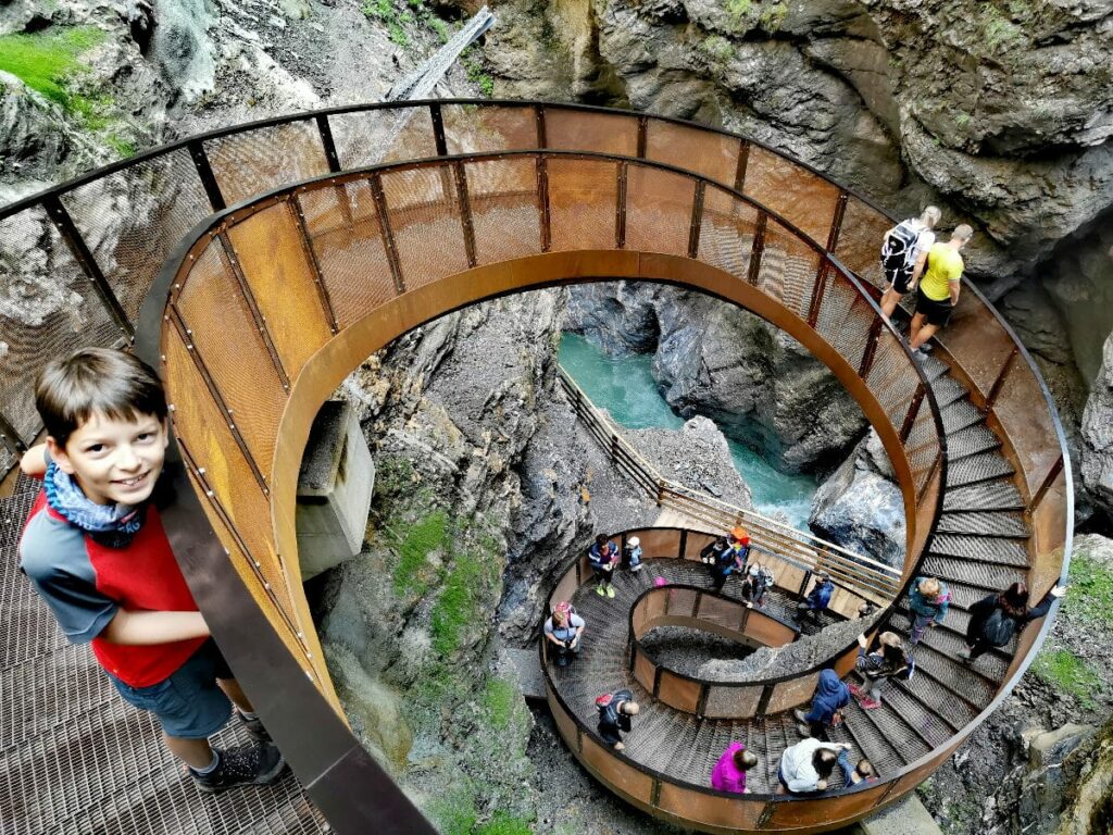 Diese Klamm ist einer der tollen Sehenswürdigkeiten im Salzburgerland