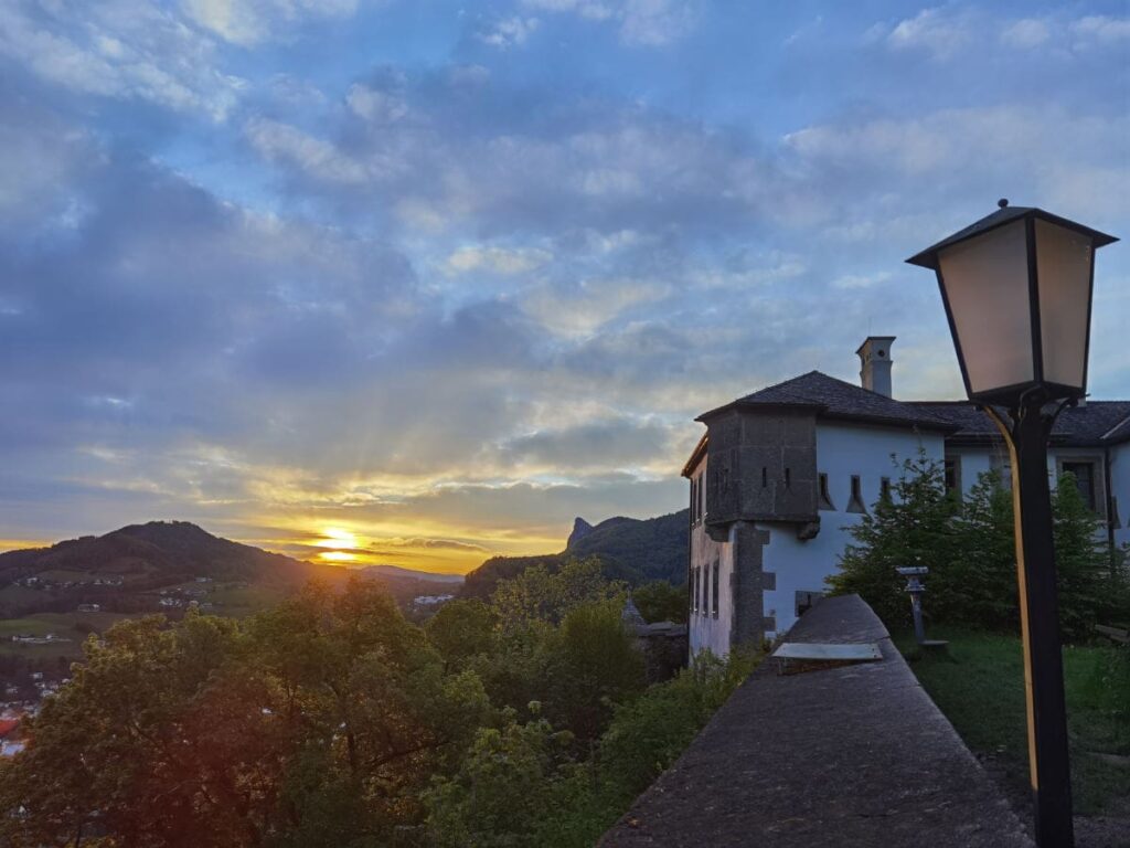 Sonnenaufgangswanderung Salzburg - hier kannst du diese magische Stimmung erleben