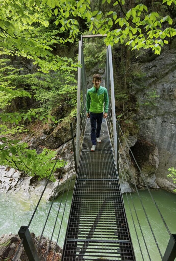 Die Tiefenbachklamm in Tirol, Brandenberg