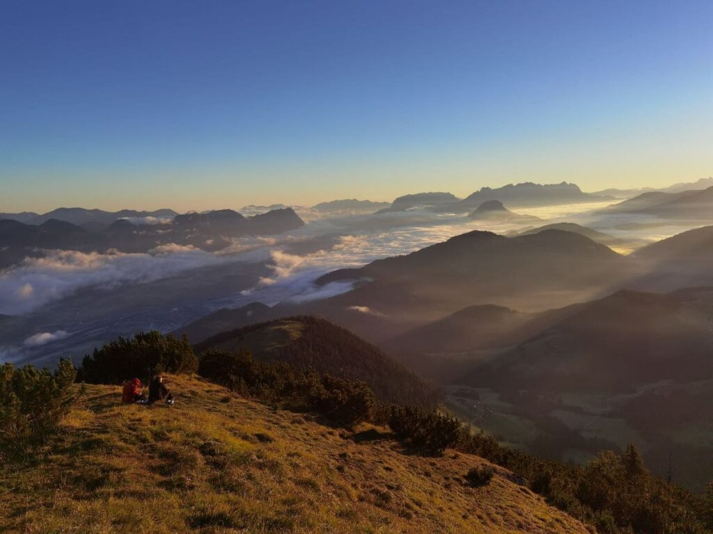 Traumgipfel für einen Sonnenaufgang in den Bergen - die Gratlspitze im Alpbachtal