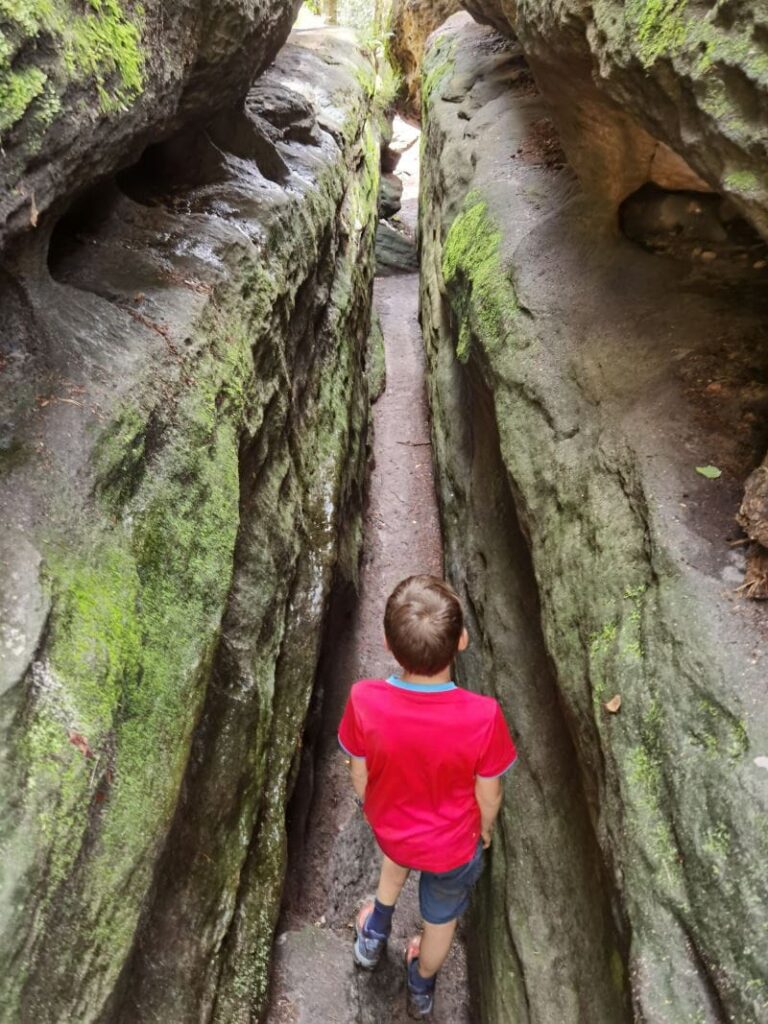Reiseblogger Deutschland Tipps: Abenteuer Felsenlabyrinth