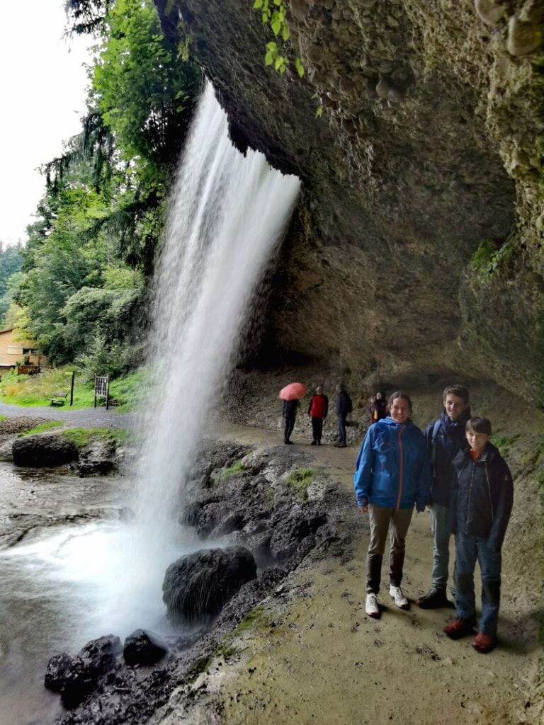 Reiseblog Deutschland über die Scheidegger Wasserfälle