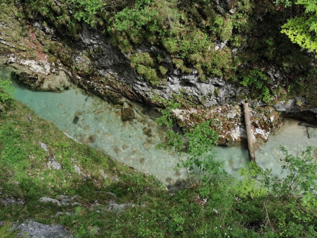 Tirol Reiseziele - die Leutascher Ache und die Leutaschklamm