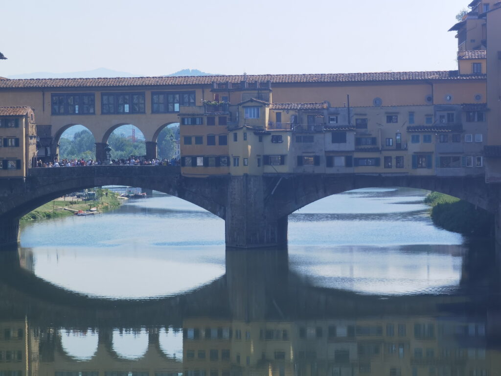 Die Ponte Vecchio in Florenz