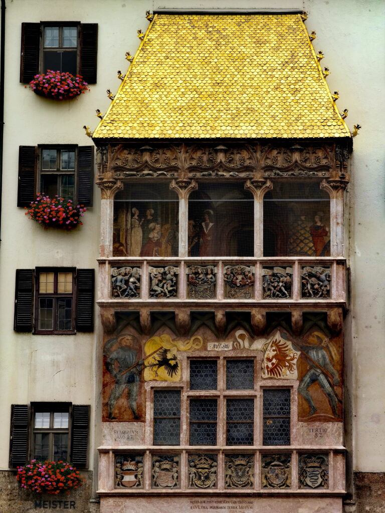 Goldenes Dachl - zu finden in Innsbruck, Tirol