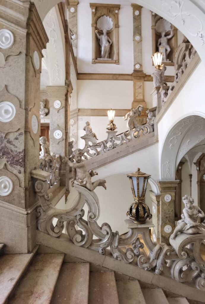 Salzburg Geheimtipp - die Engelstreppe im Schloss Mirabell